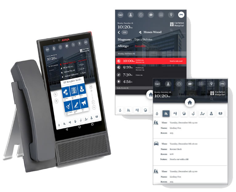 videotelefono avaya vantage